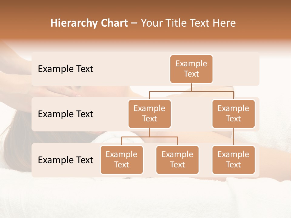 White Portrait Hand PowerPoint Template