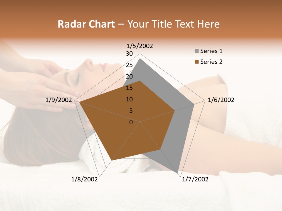 White Portrait Hand PowerPoint Template
