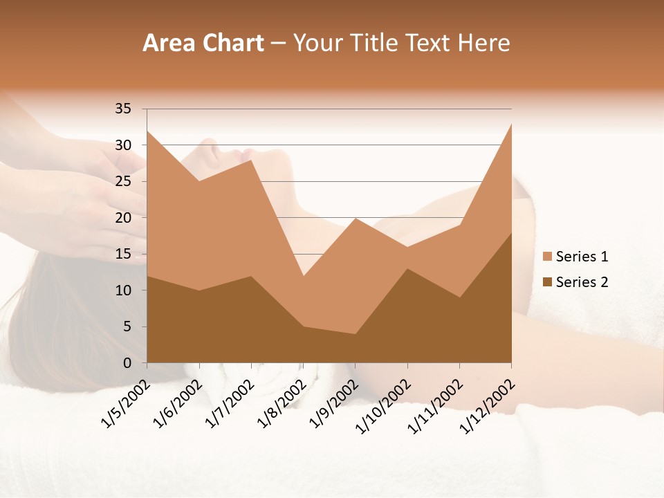 White Portrait Hand PowerPoint Template