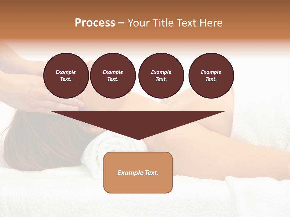 White Portrait Hand PowerPoint Template