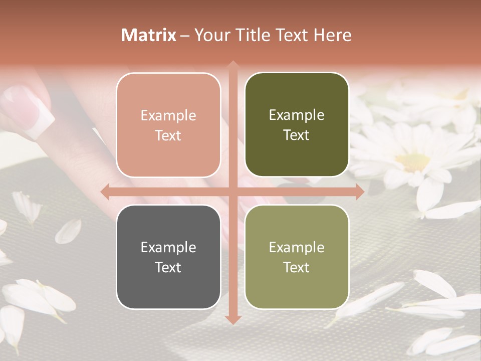 Bowl Massage Fresh PowerPoint Template