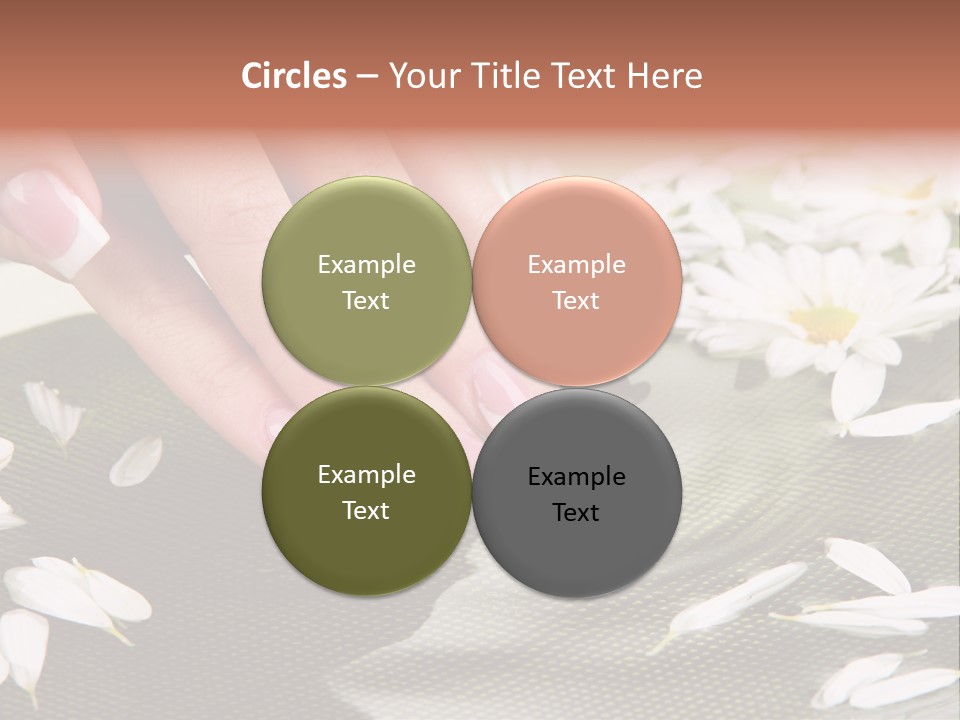 Bowl Massage Fresh PowerPoint Template