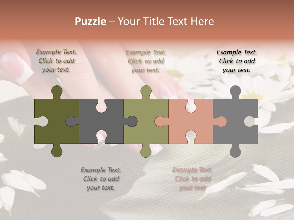 Bowl Massage Fresh PowerPoint Template