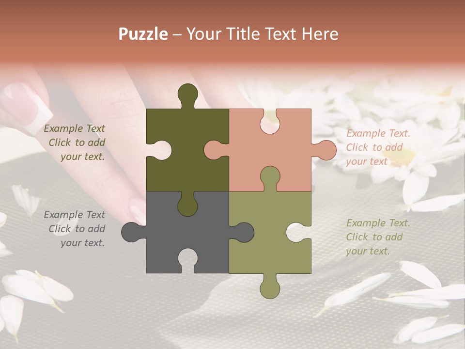 Bowl Massage Fresh PowerPoint Template