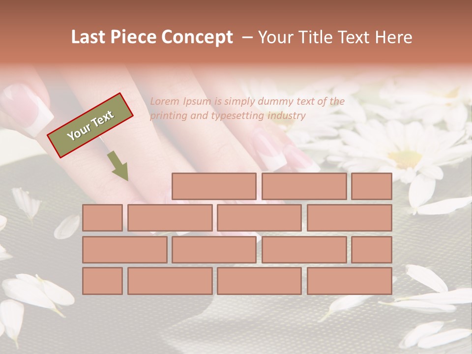 Bowl Massage Fresh PowerPoint Template