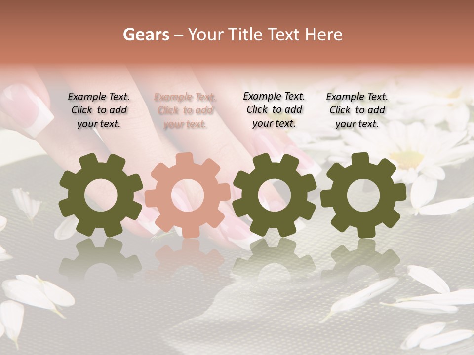 Bowl Massage Fresh PowerPoint Template