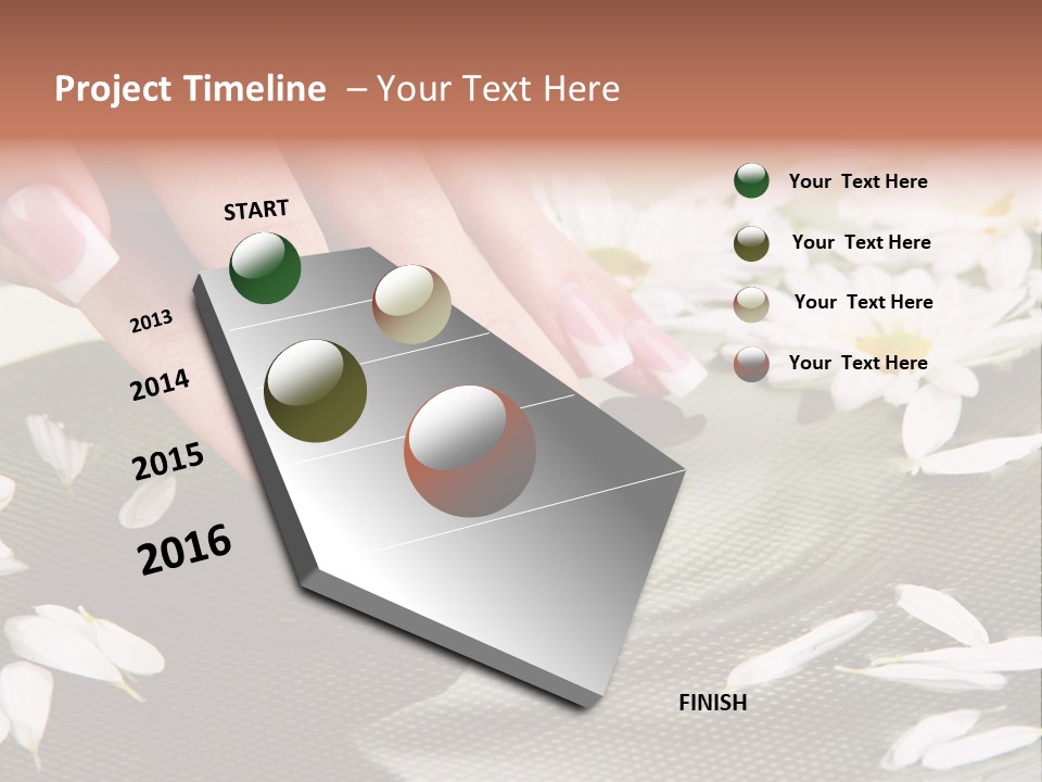 Bowl Massage Fresh PowerPoint Template