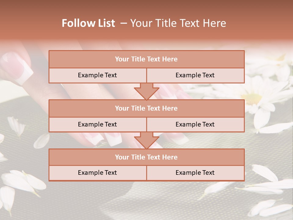 Bowl Massage Fresh PowerPoint Template