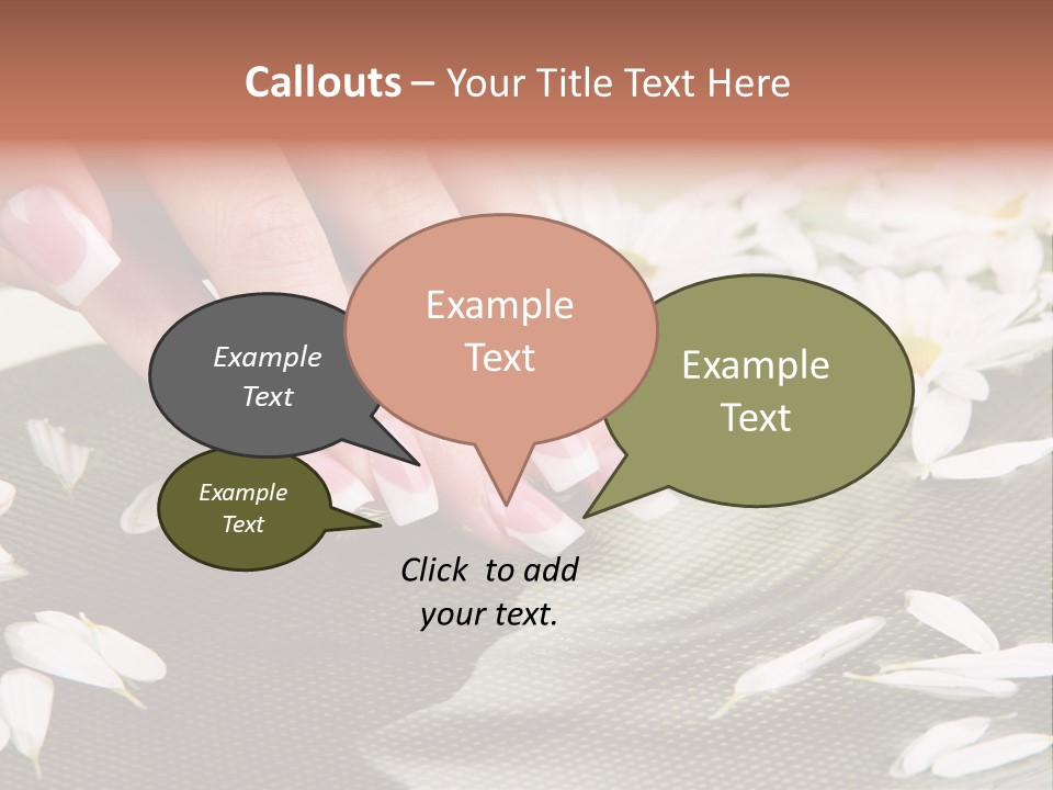 Bowl Massage Fresh PowerPoint Template