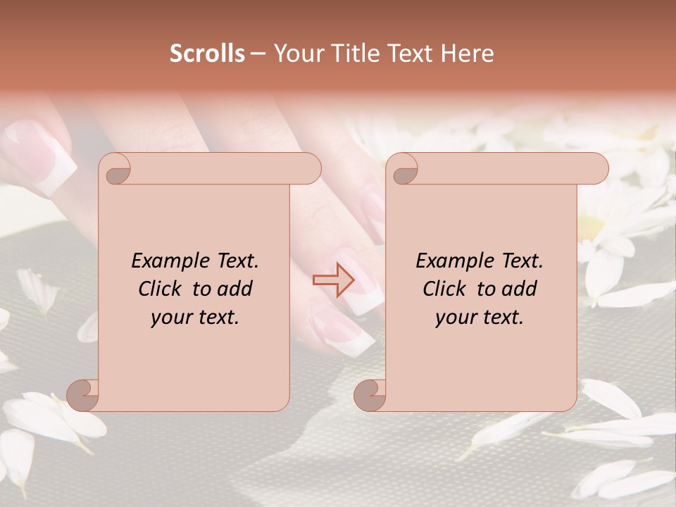 Bowl Massage Fresh PowerPoint Template