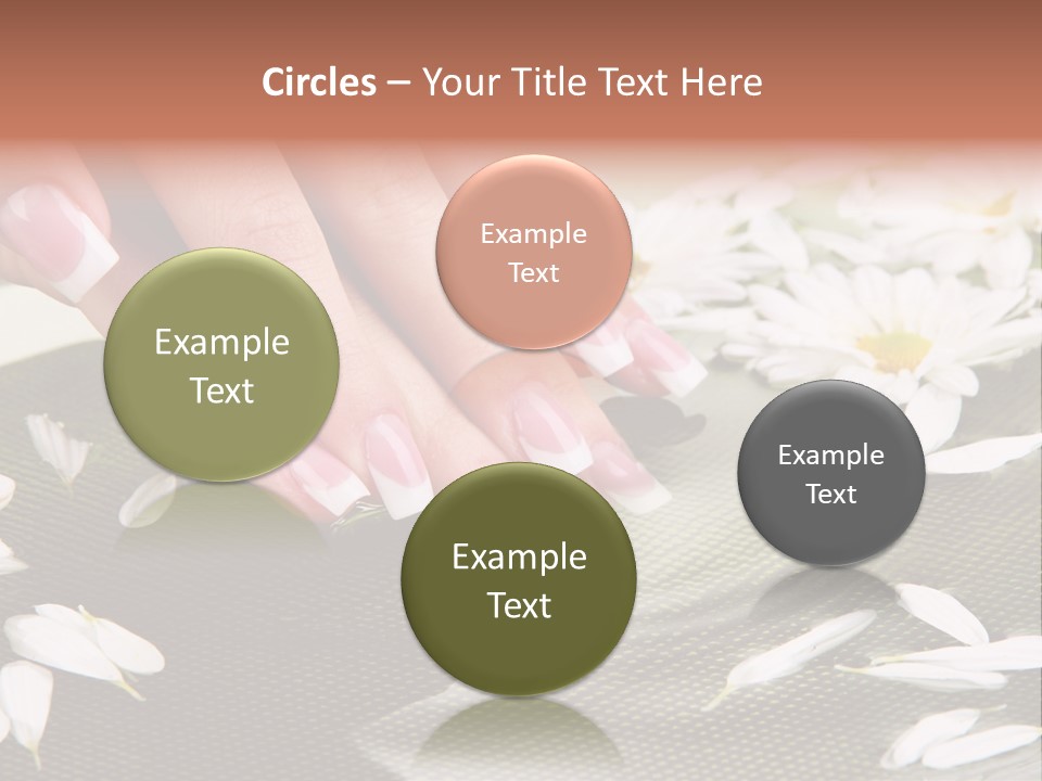 Bowl Massage Fresh PowerPoint Template