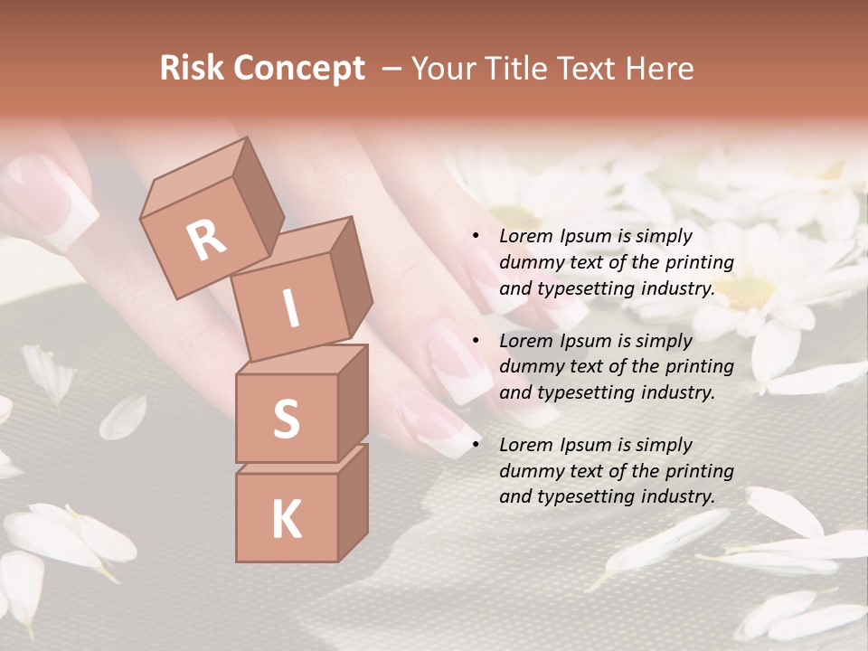 Bowl Massage Fresh PowerPoint Template