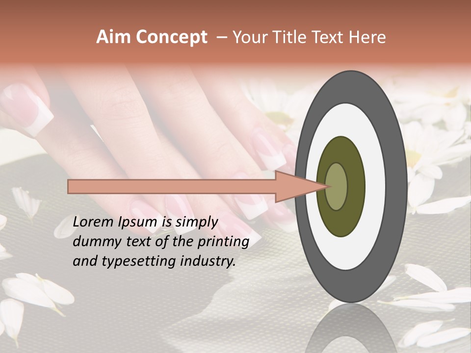 Bowl Massage Fresh PowerPoint Template