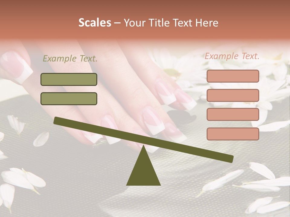 Bowl Massage Fresh PowerPoint Template