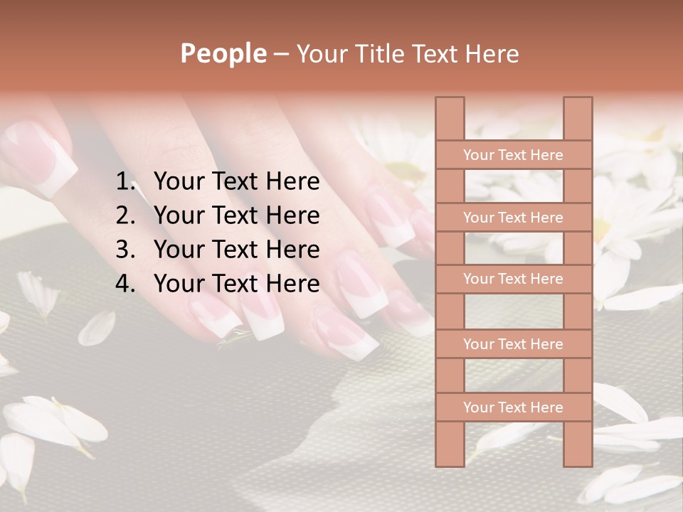 Bowl Massage Fresh PowerPoint Template