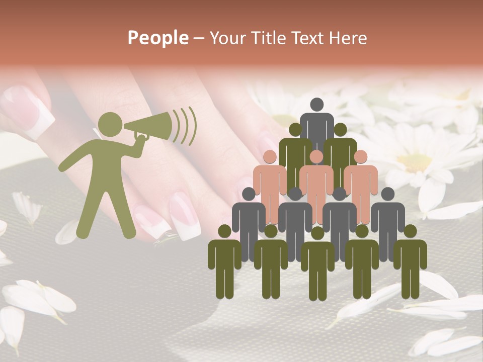 Bowl Massage Fresh PowerPoint Template