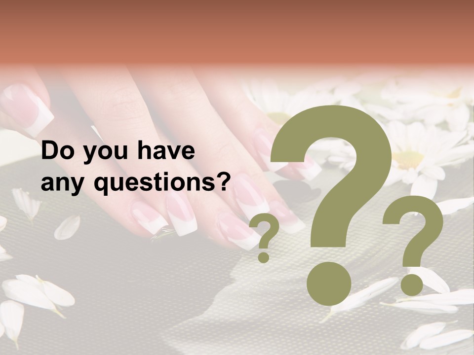 Bowl Massage Fresh PowerPoint Template