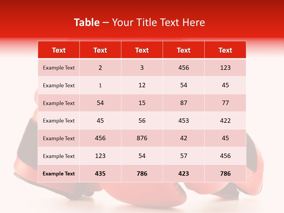 Winning Championship Match PowerPoint Template