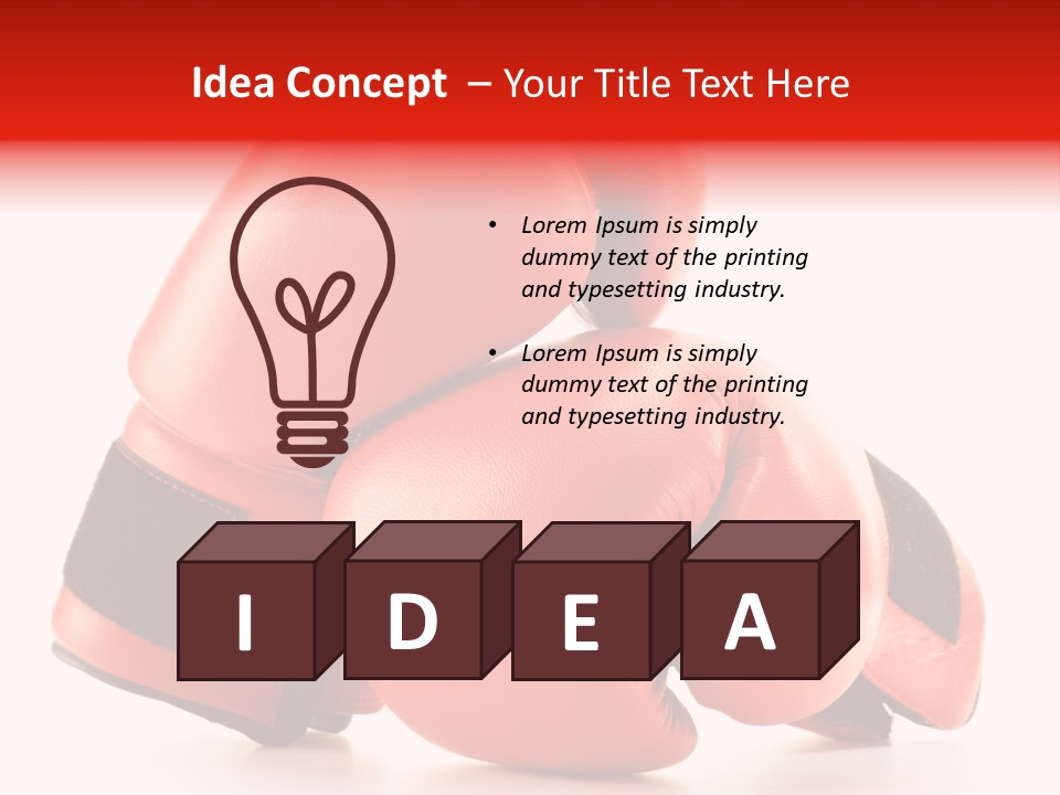 Winning Championship Match PowerPoint Template
