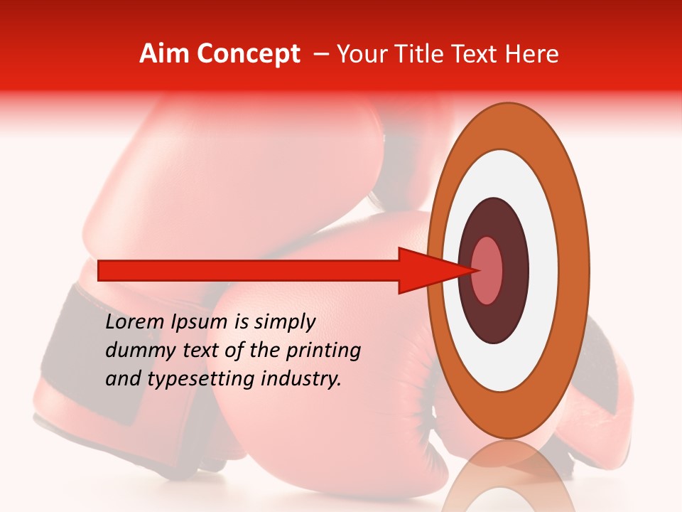 Winning Championship Match PowerPoint Template