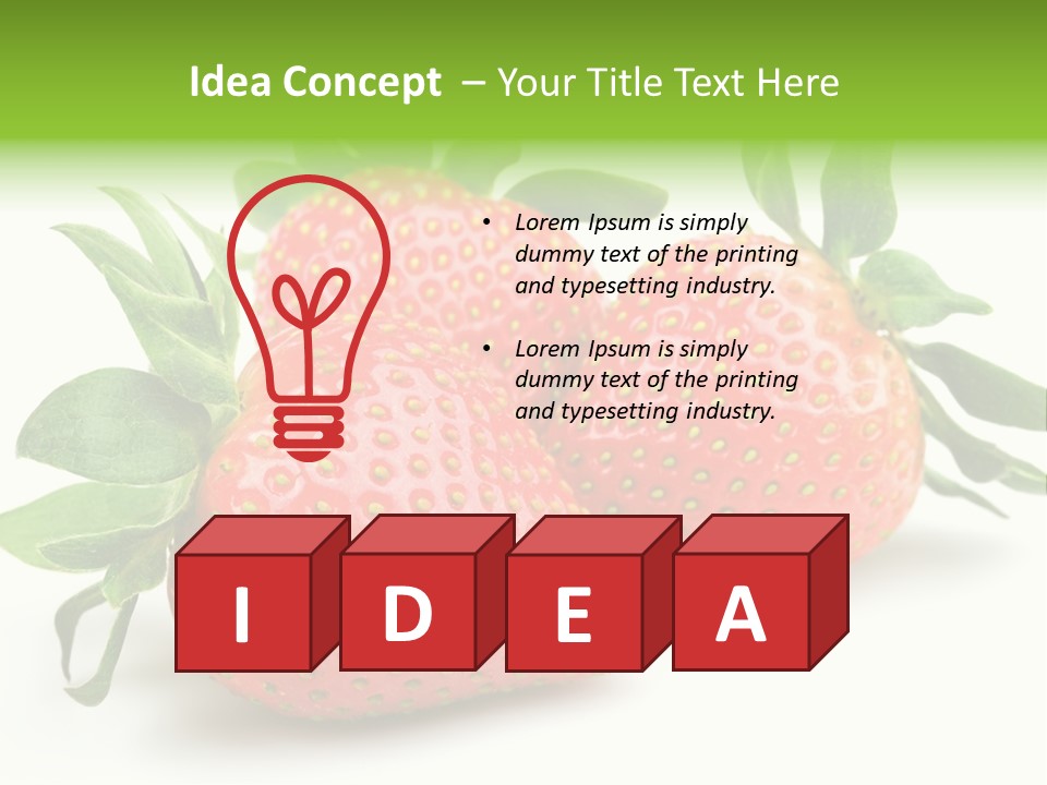 Raw Refreshment Part PowerPoint Template