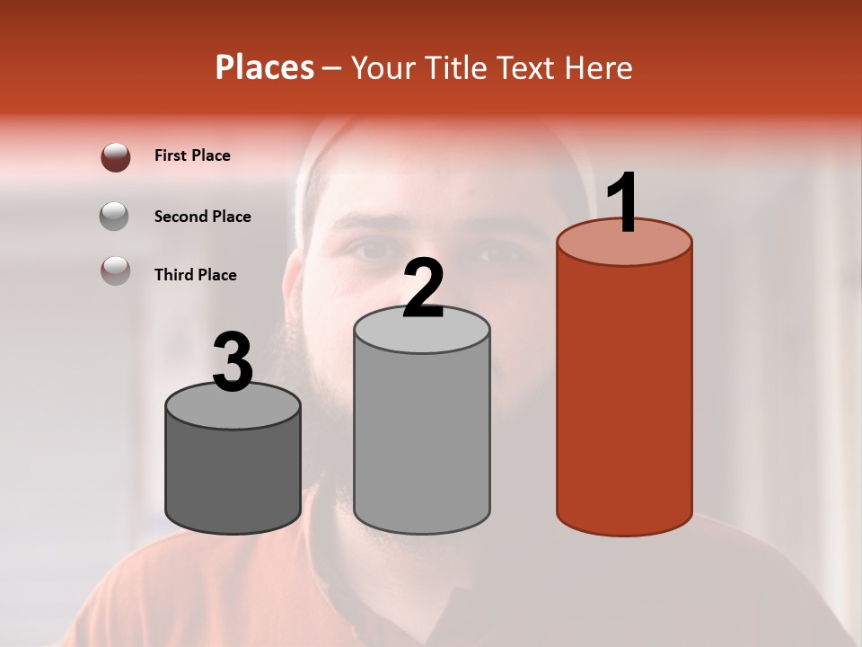 Islamic Head Smile PowerPoint Template
