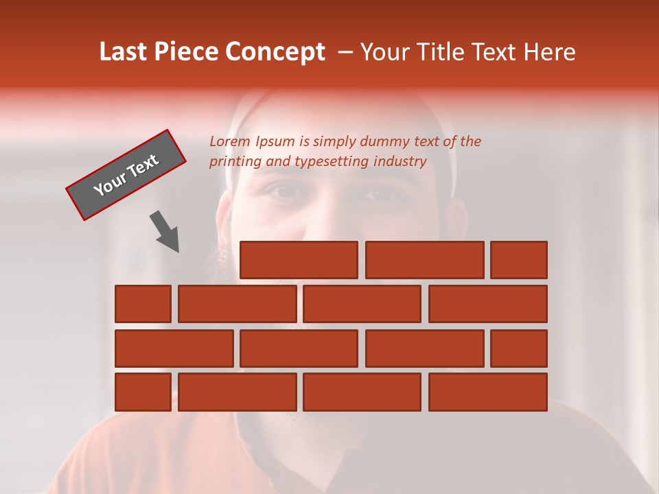 Islamic Head Smile PowerPoint Template