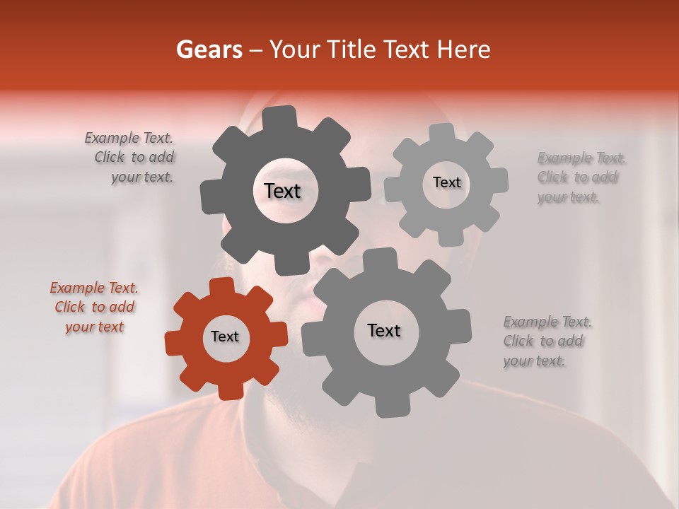 Islamic Head Smile PowerPoint Template