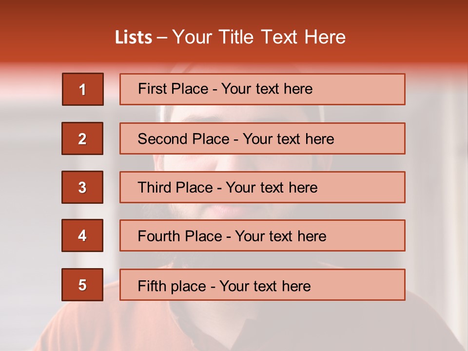 Islamic Head Smile PowerPoint Template
