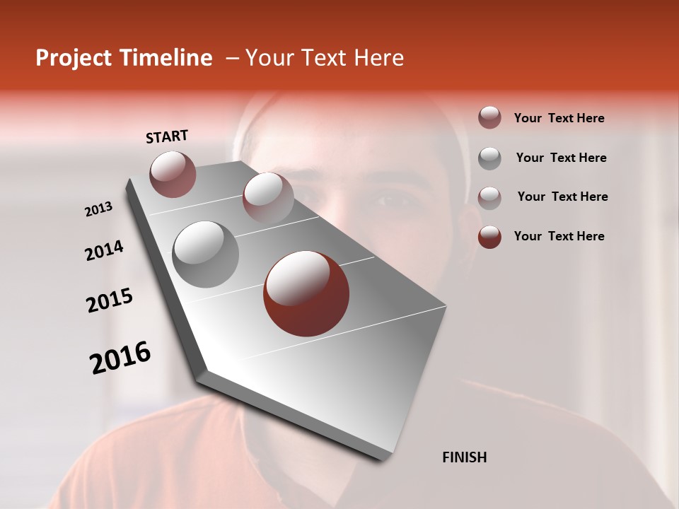 Islamic Head Smile PowerPoint Template