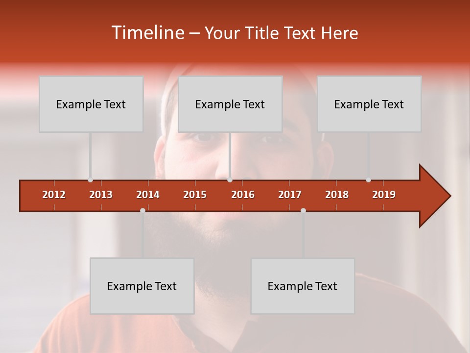 Islamic Head Smile PowerPoint Template