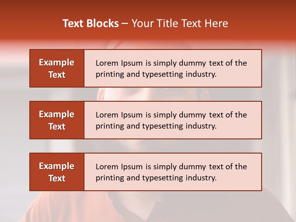 Islamic Head Smile PowerPoint Template