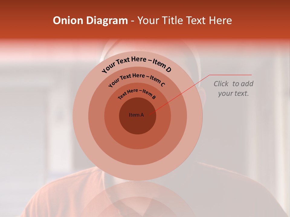 Islamic Head Smile PowerPoint Template