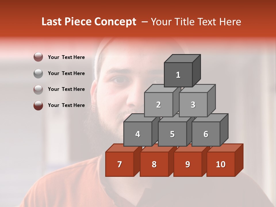 Islamic Head Smile PowerPoint Template