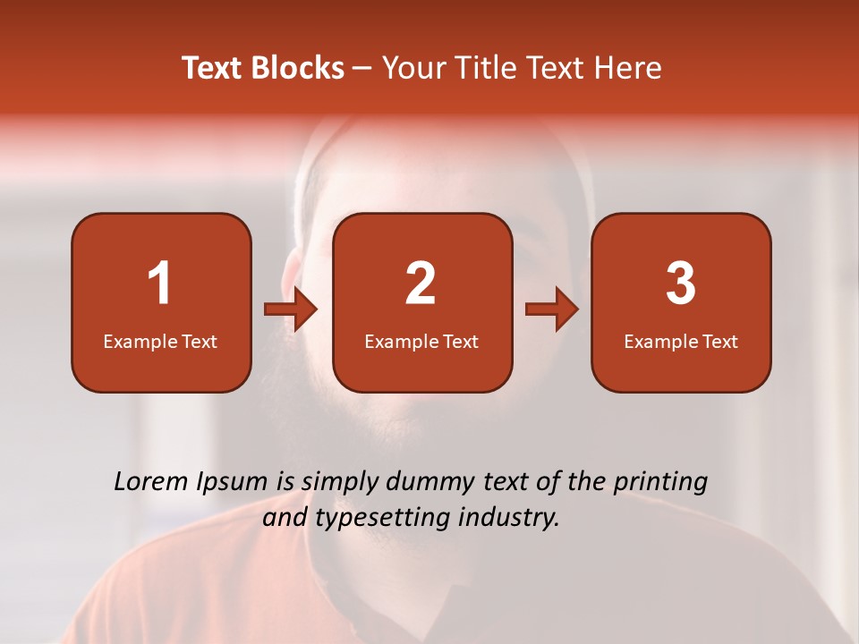 Islamic Head Smile PowerPoint Template