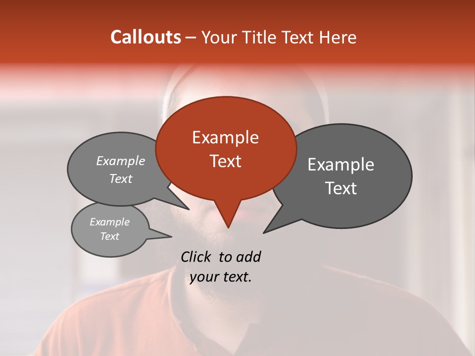 Islamic Head Smile PowerPoint Template