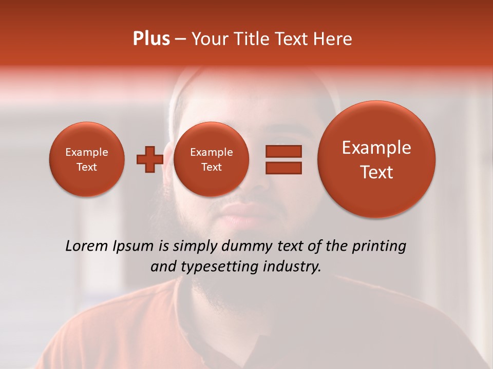 Islamic Head Smile PowerPoint Template