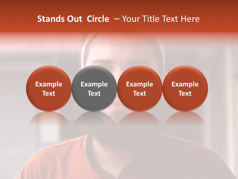 Islamic Head Smile PowerPoint Template