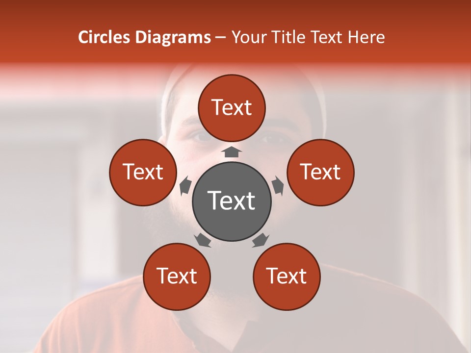 Islamic Head Smile PowerPoint Template