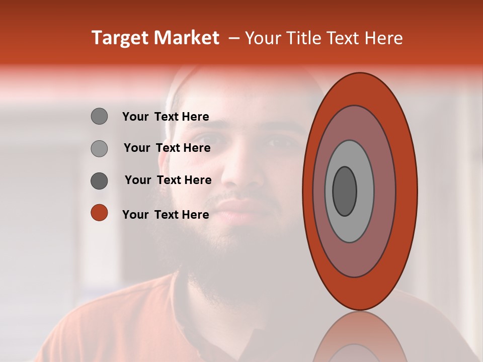 Islamic Head Smile PowerPoint Template