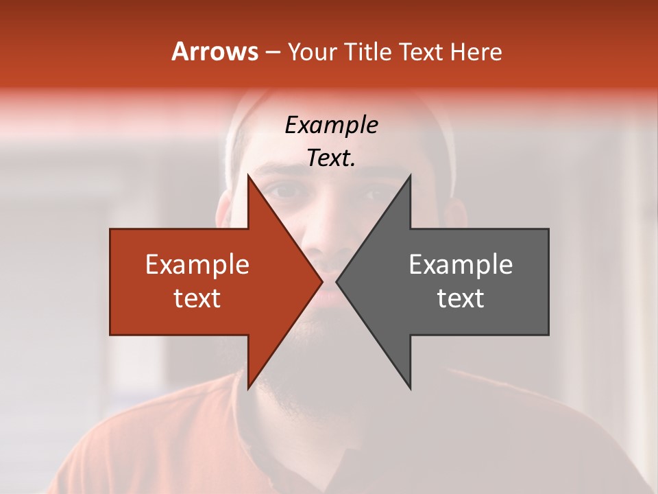 Islamic Head Smile PowerPoint Template