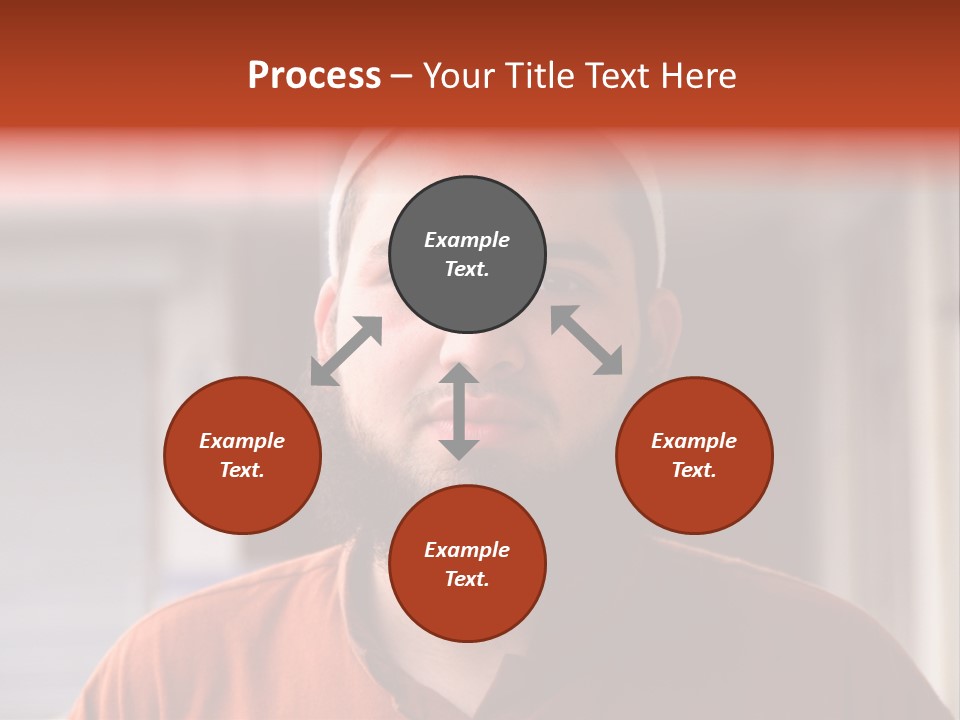 Islamic Head Smile PowerPoint Template