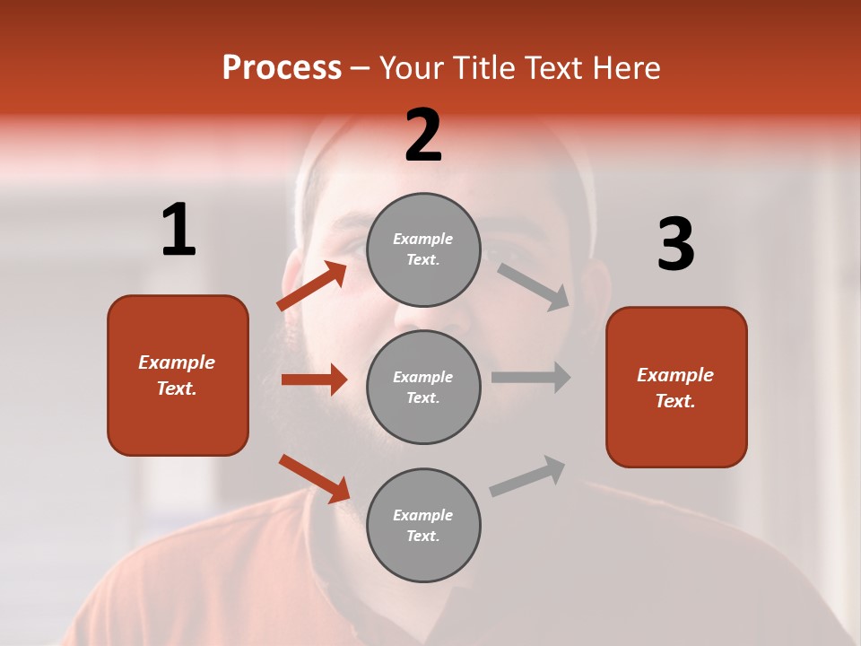 Islamic Head Smile PowerPoint Template