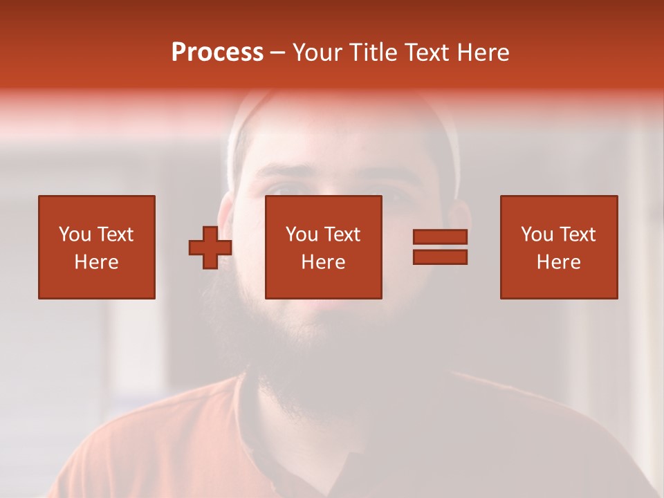 Islamic Head Smile PowerPoint Template