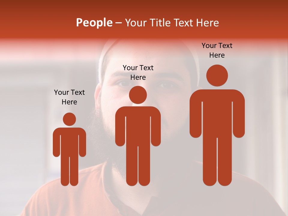 Islamic Head Smile PowerPoint Template