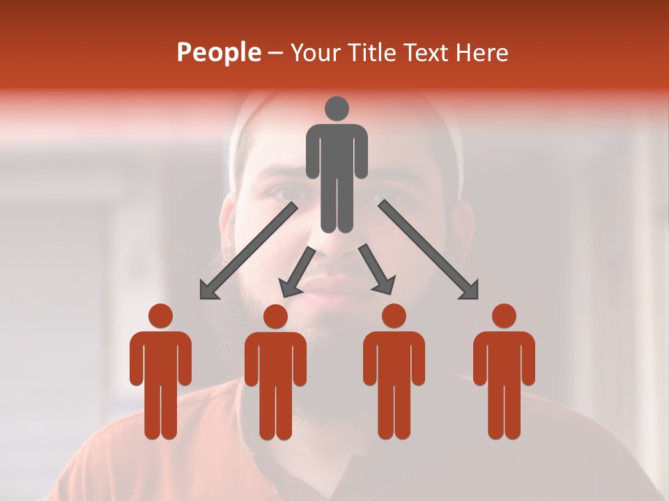 Islamic Head Smile PowerPoint Template