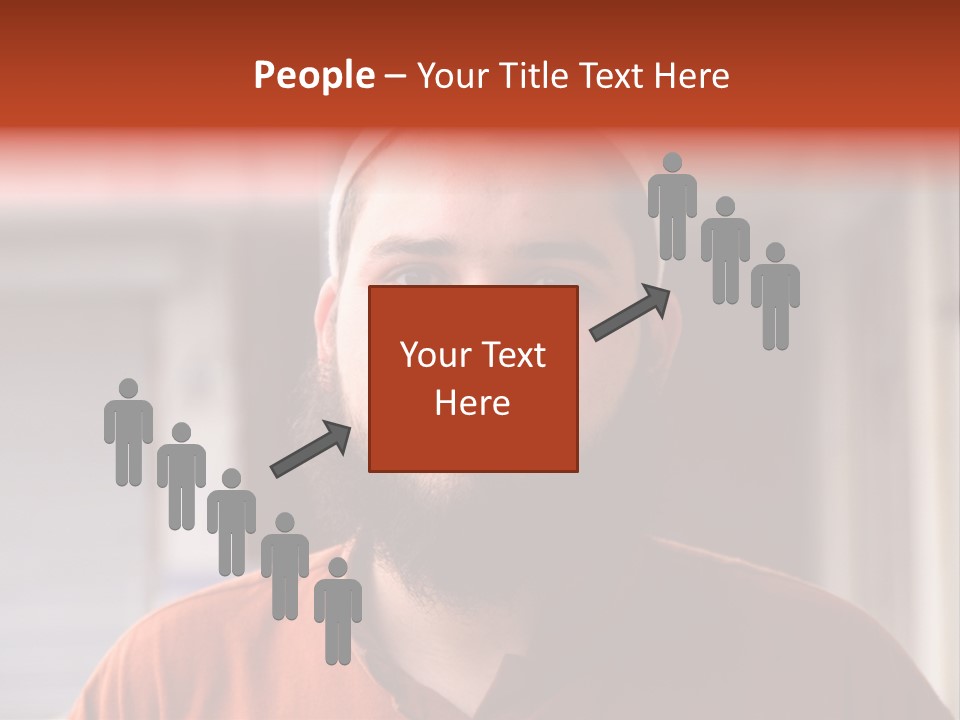 Islamic Head Smile PowerPoint Template