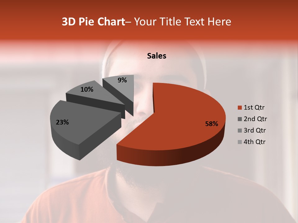 Islamic Head Smile PowerPoint Template