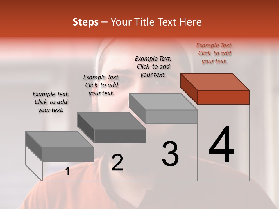 Islamic Head Smile PowerPoint Template