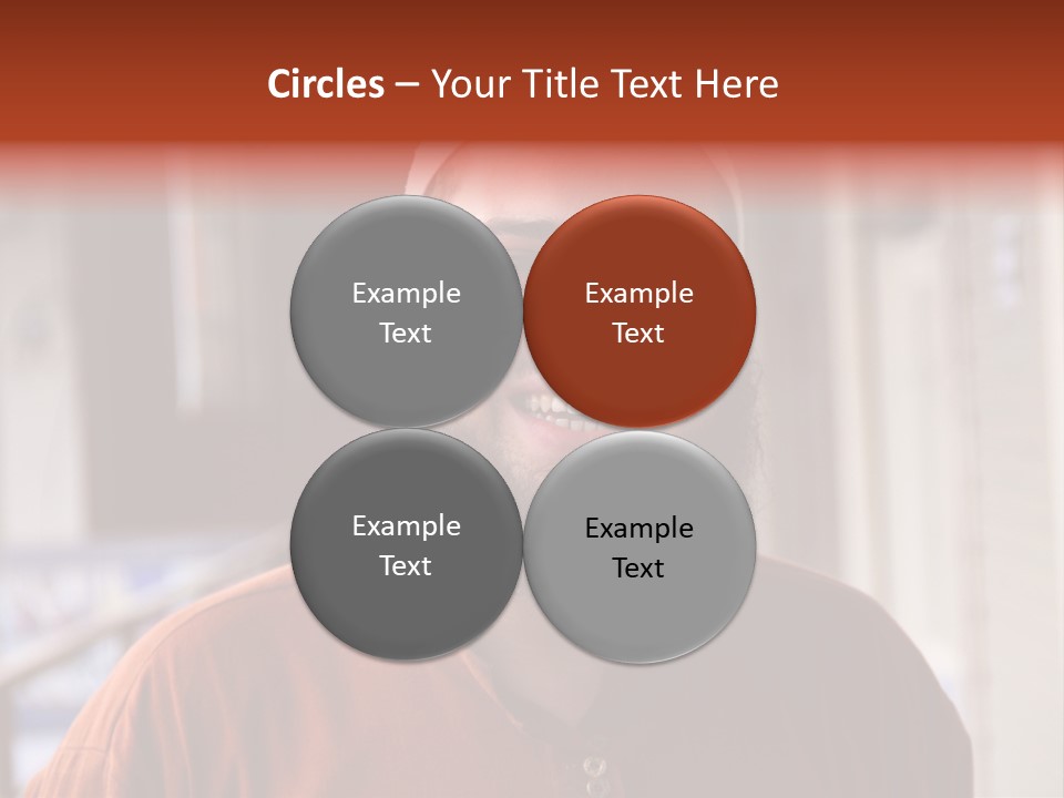 Arab Beauty Closeup PowerPoint Template